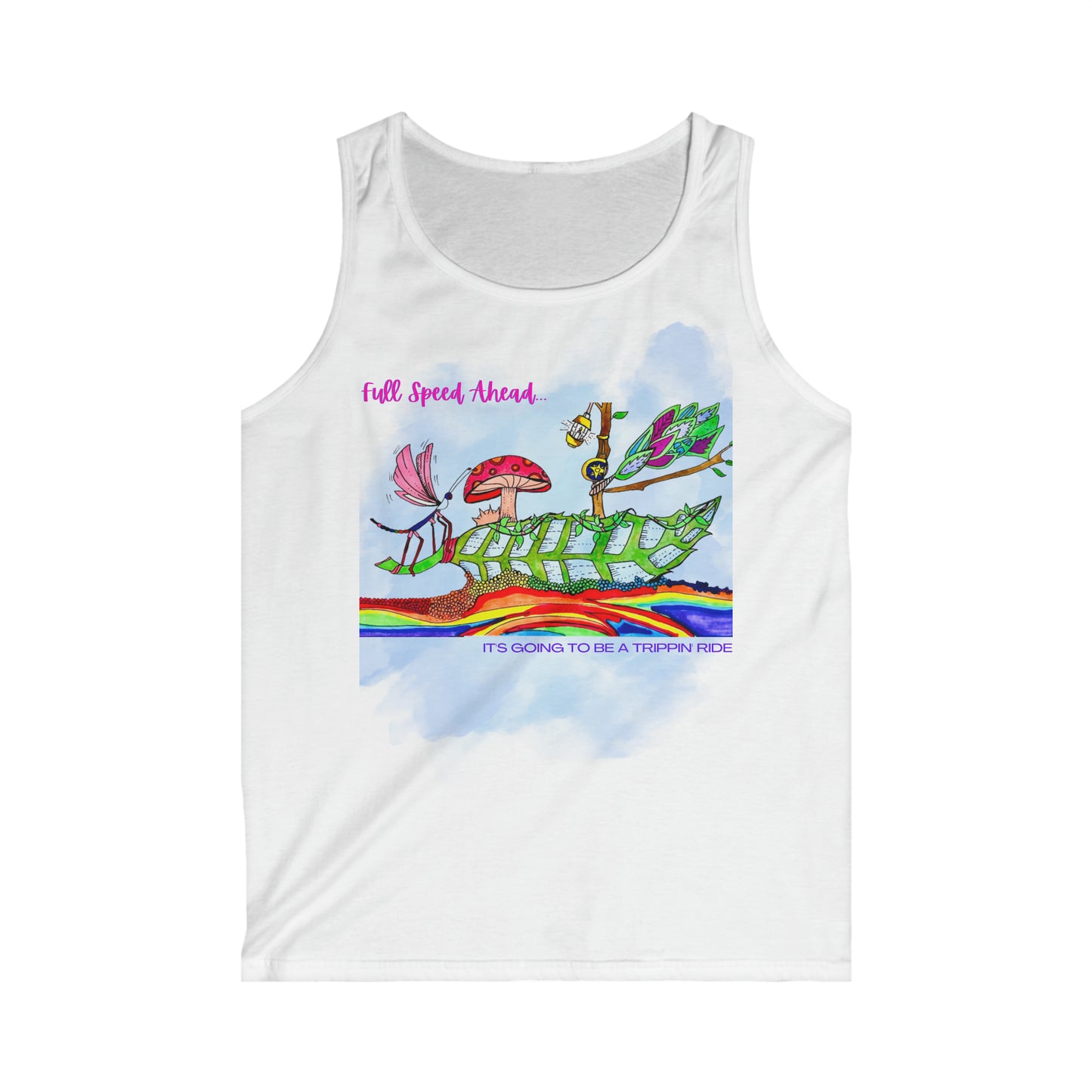 Full Speed Ahead Men's Softstyle Tank Top