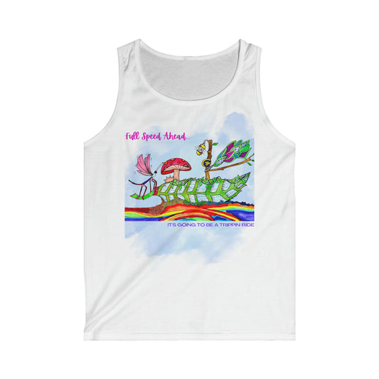 Full Speed Ahead Men's Softstyle Tank Top