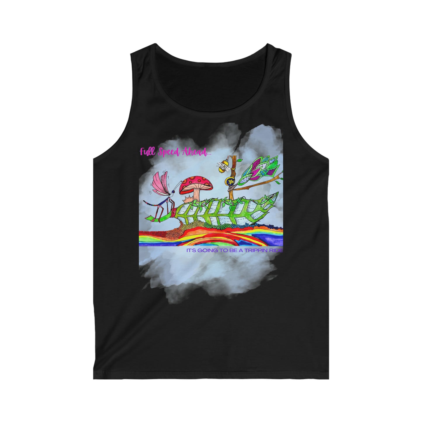 Full Speed Ahead Men's Softstyle Tank Top
