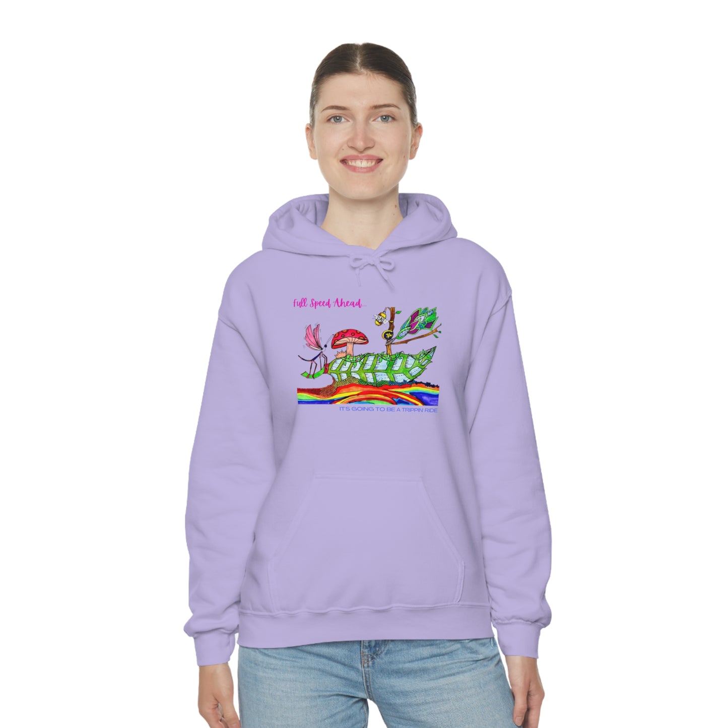 Full Speed Ahead Unisex Heavy Blend™ Hooded Sweatshirt
