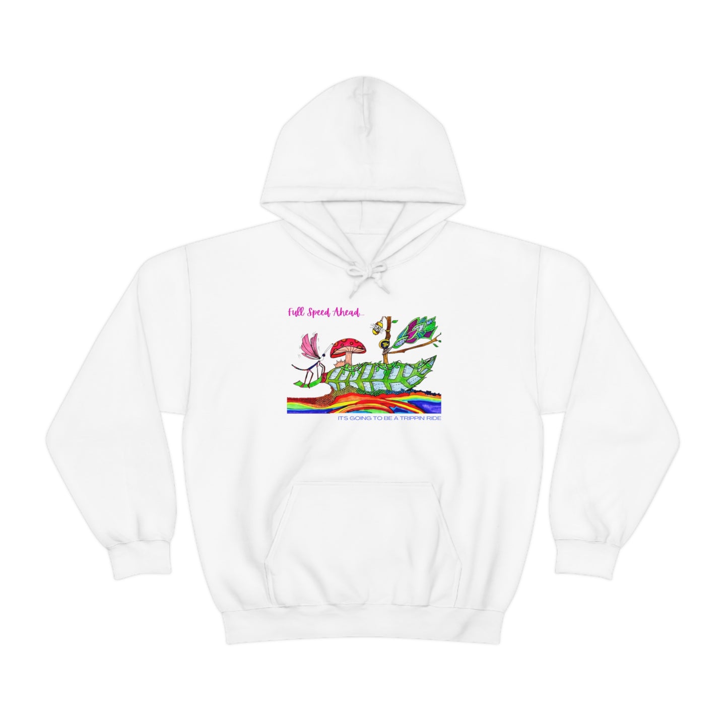Full Speed Ahead Unisex Heavy Blend™ Hooded Sweatshirt