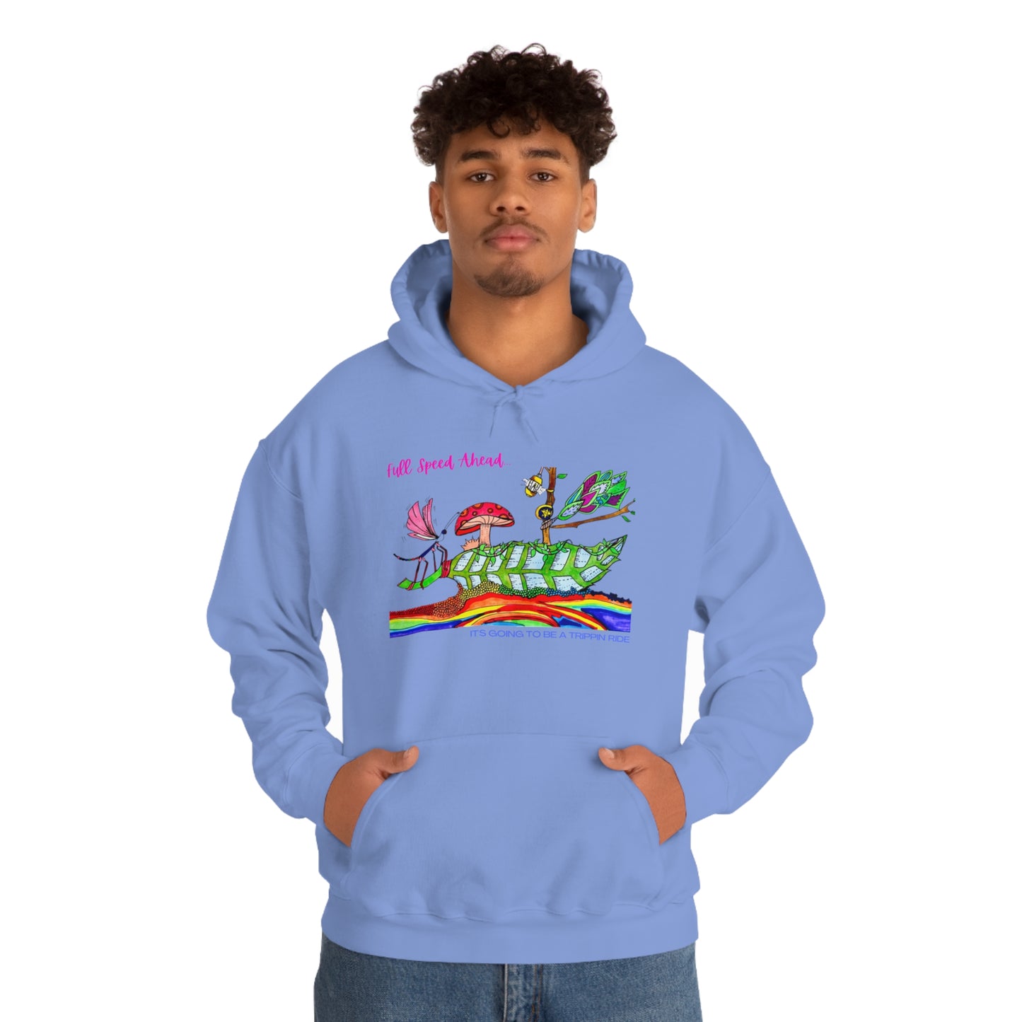Full Speed Ahead Unisex Heavy Blend™ Hooded Sweatshirt