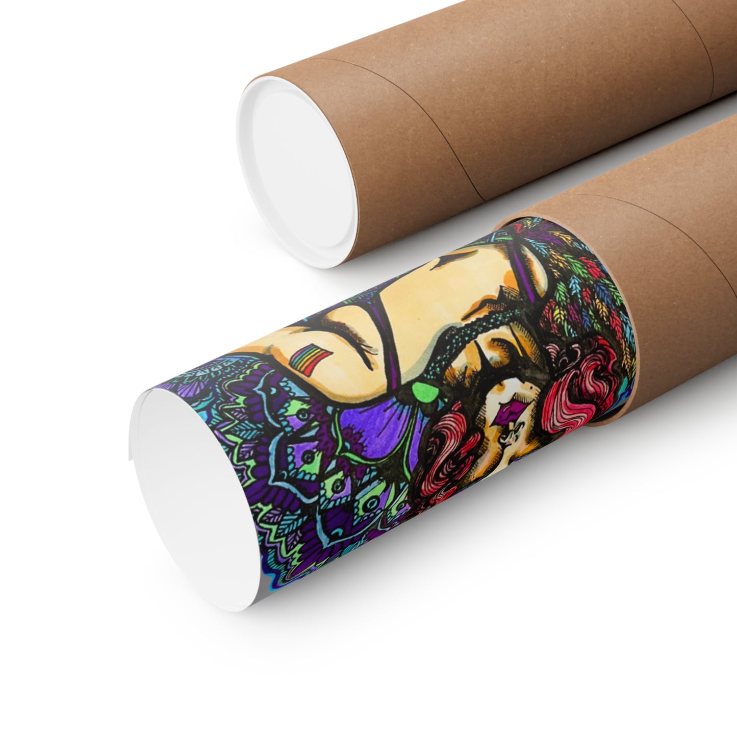 Pride Drag Queen Break The Dawn LGBT Premium Matte Poster