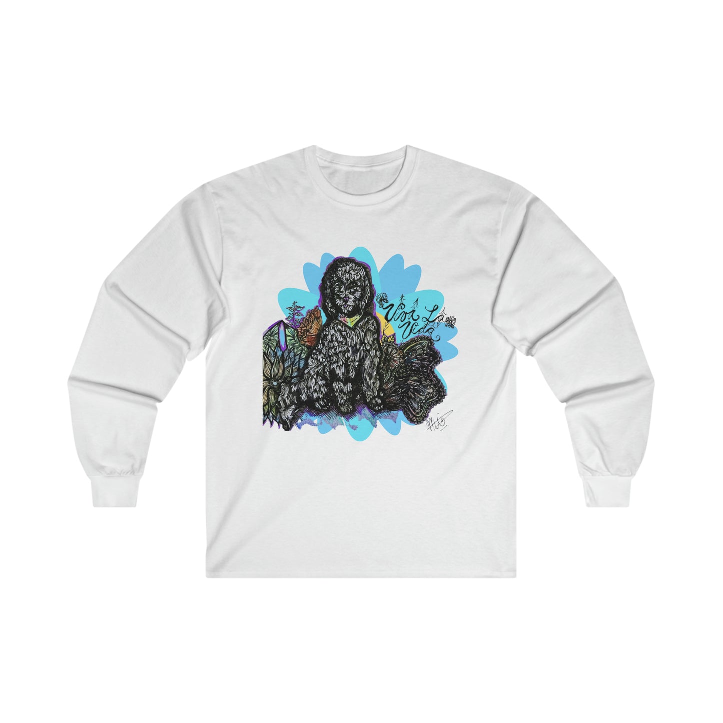 Viva La Vida Cotton Long Sleeve Tee