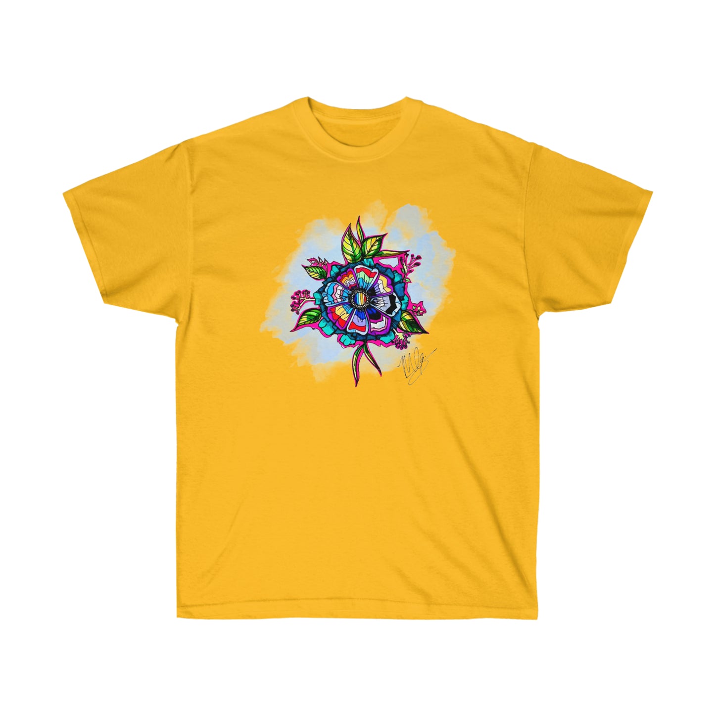 LGBTQIA+ Flags Flower Unisex Ultra Cotton Tee