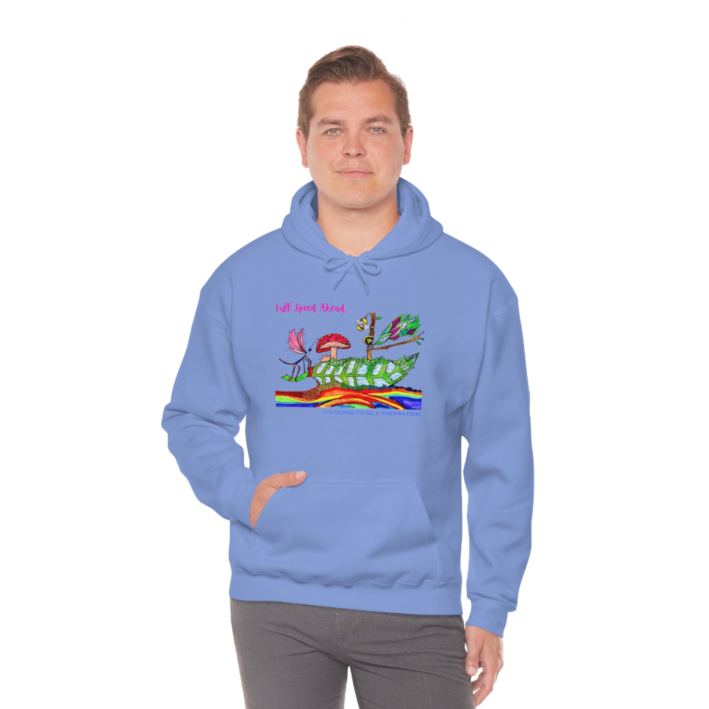 Full Speed Ahead Unisex Heavy Blend™ Hooded Sweatshirt
