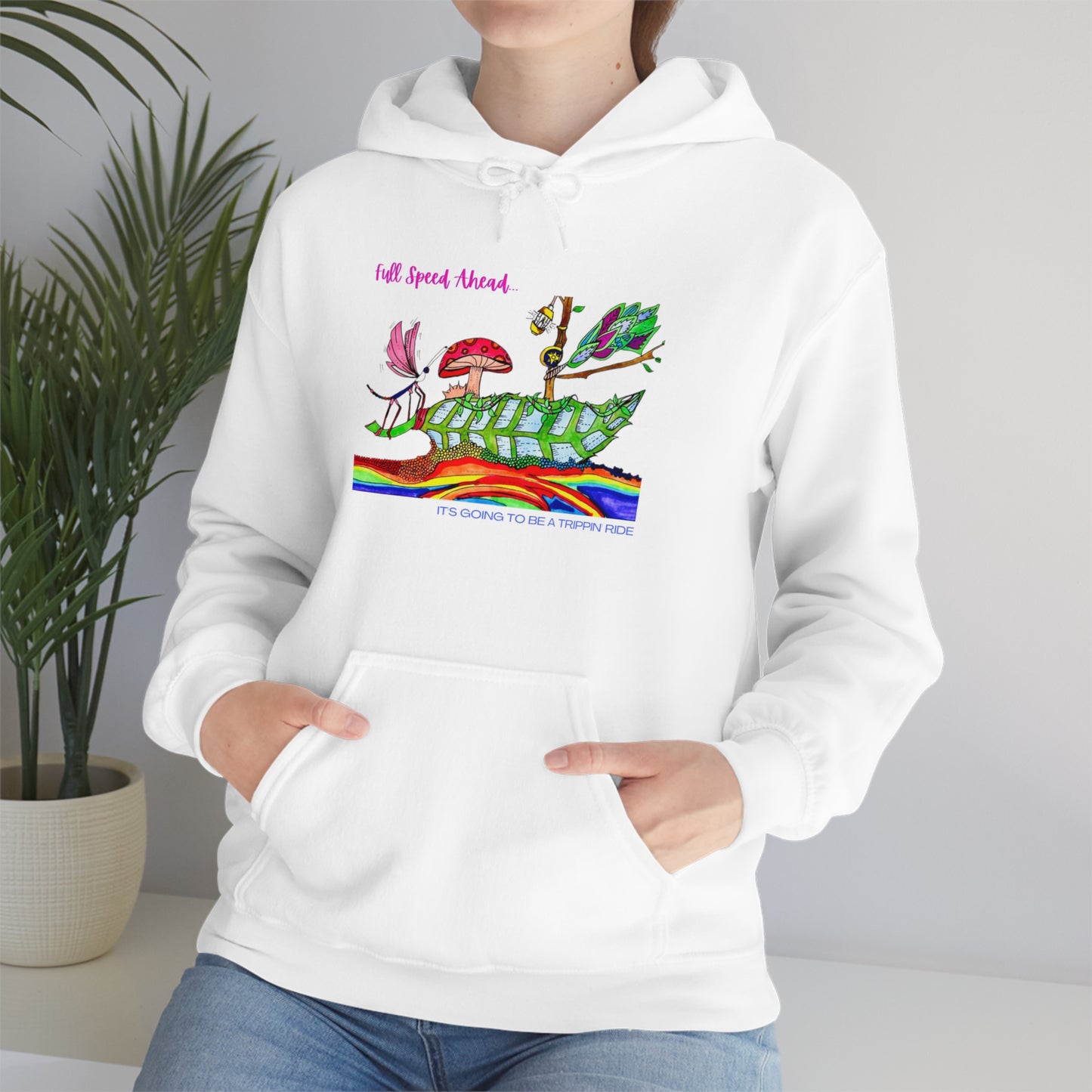Full Speed Ahead Unisex Heavy Blend™ Hooded Sweatshirt