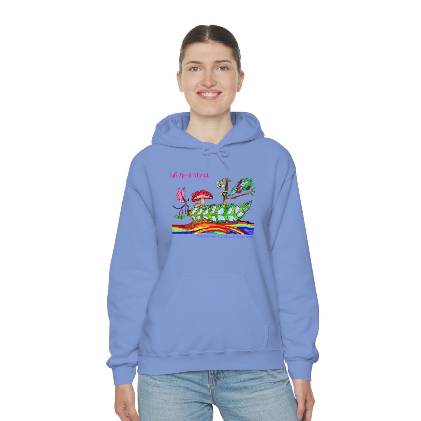 Full Speed Ahead Unisex Heavy Blend™ Hooded Sweatshirt