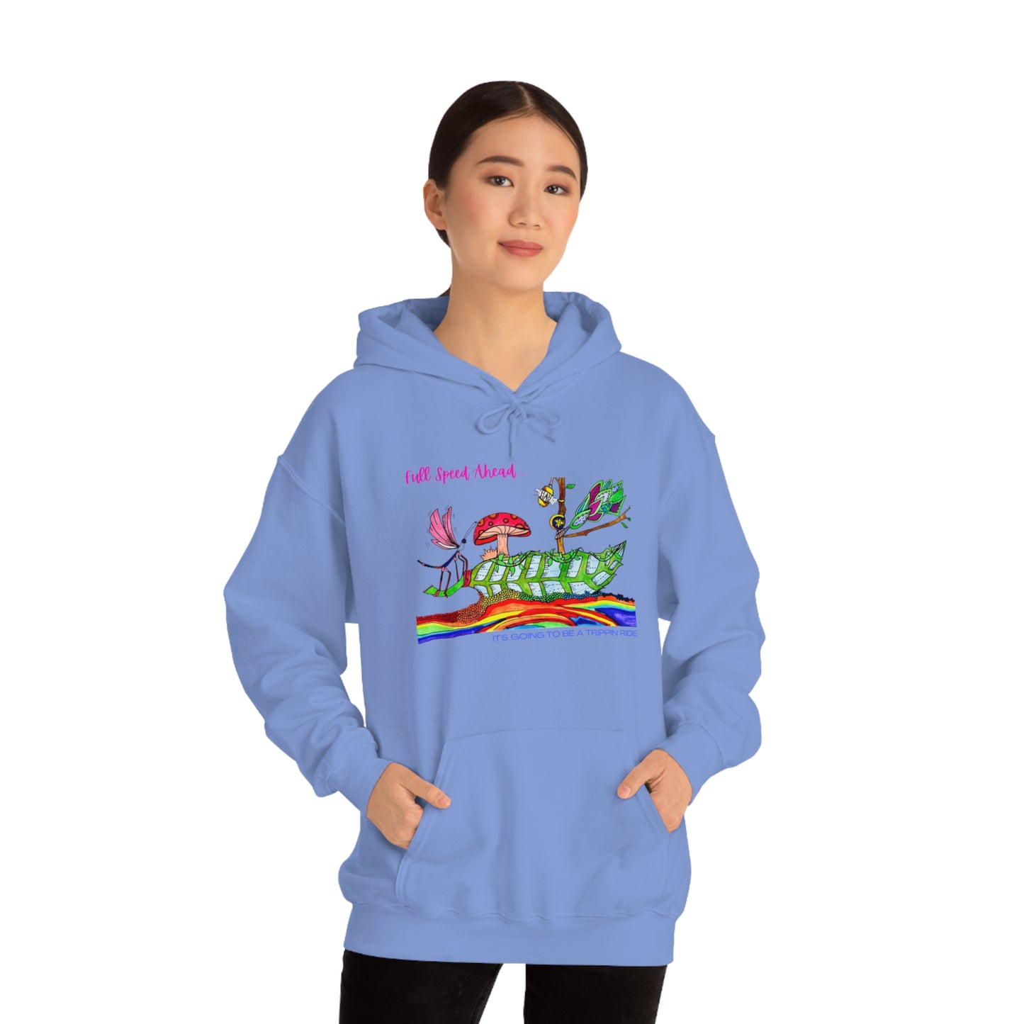 Full Speed Ahead Unisex Heavy Blend™ Hooded Sweatshirt