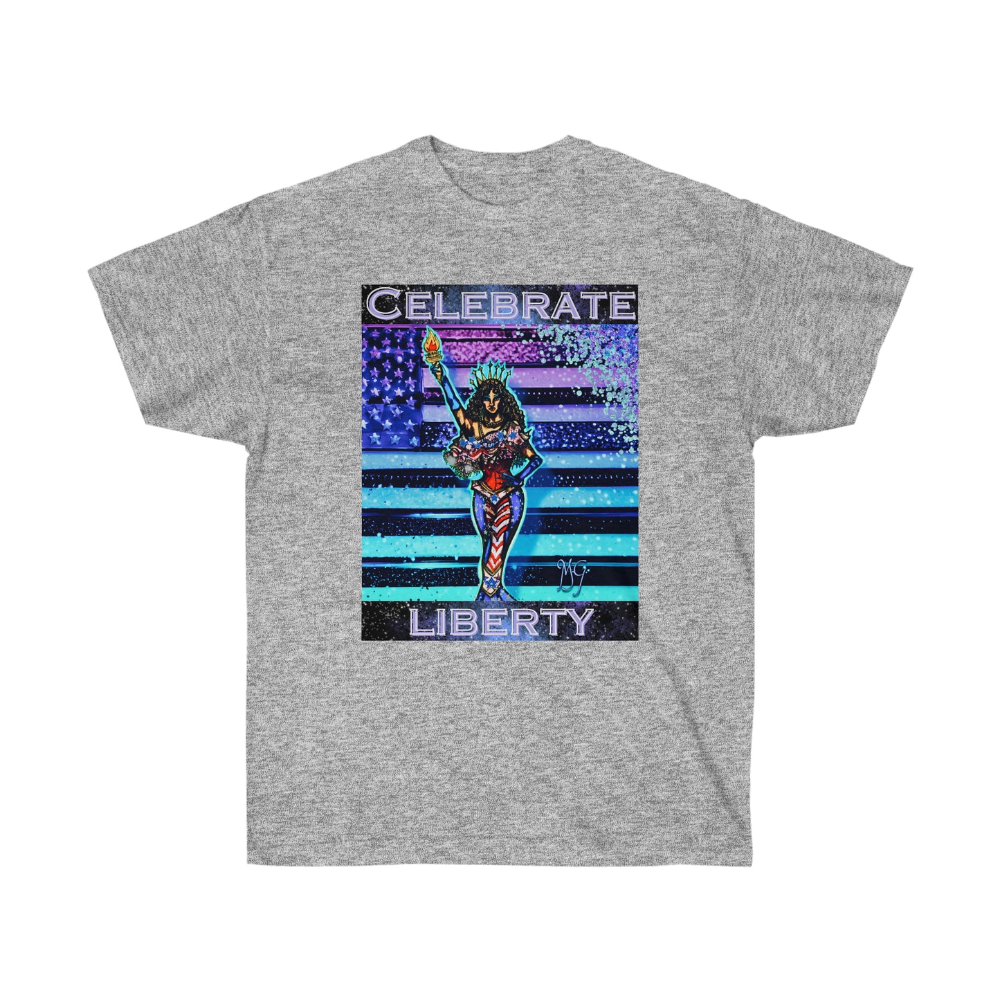 Celebrate Liberty with Lady Liberty Unisex Ultra Cotton Tee