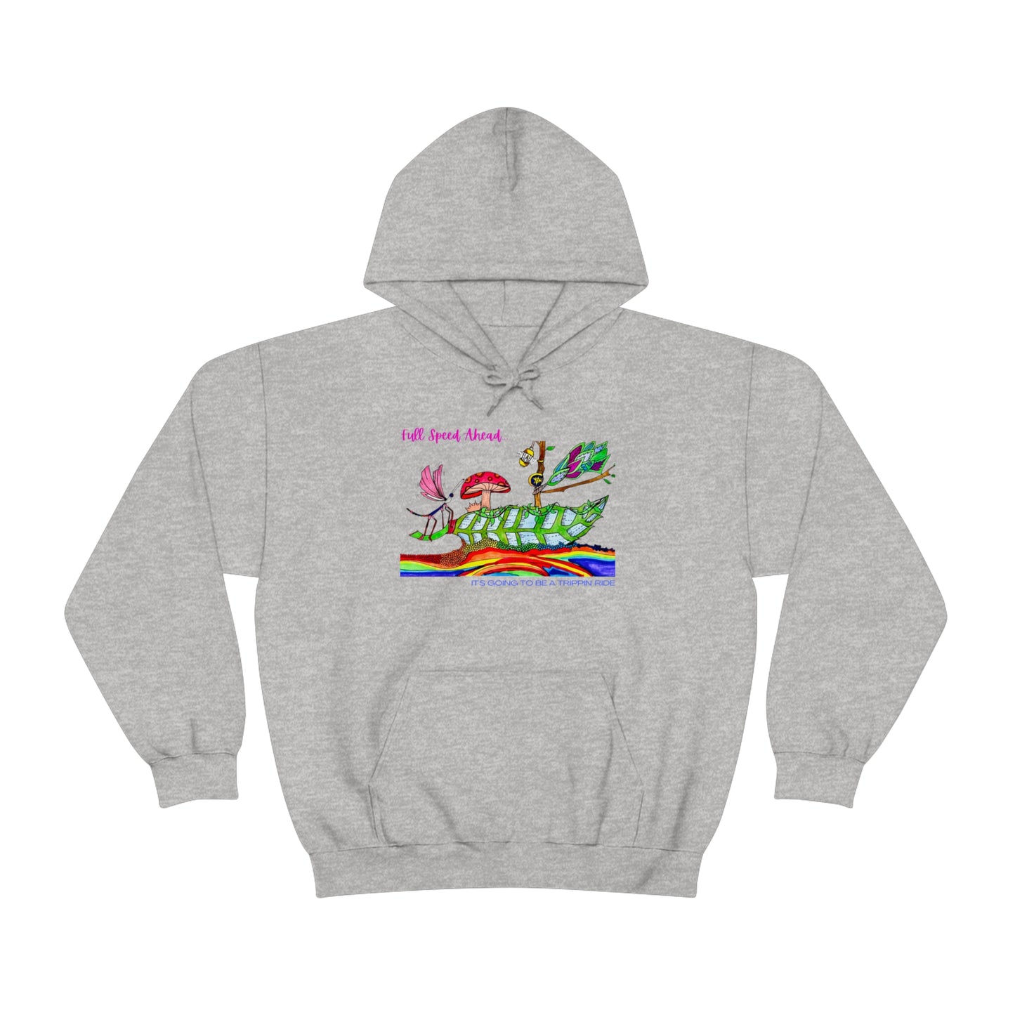 Full Speed Ahead Unisex Heavy Blend™ Hooded Sweatshirt
