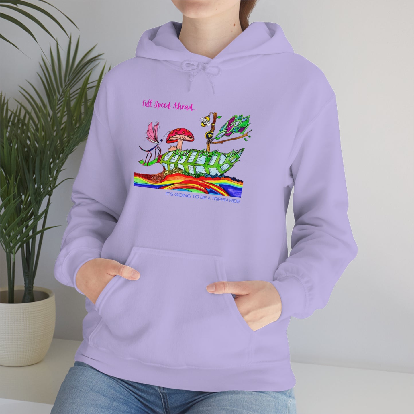 Full Speed Ahead Unisex Heavy Blend™ Hooded Sweatshirt