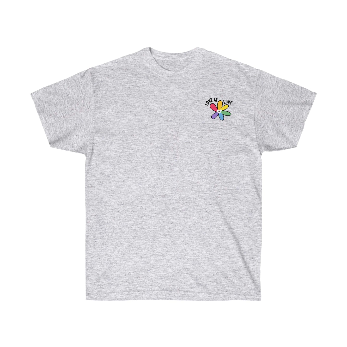 Love is Love Rainbow Flower T-Shirt