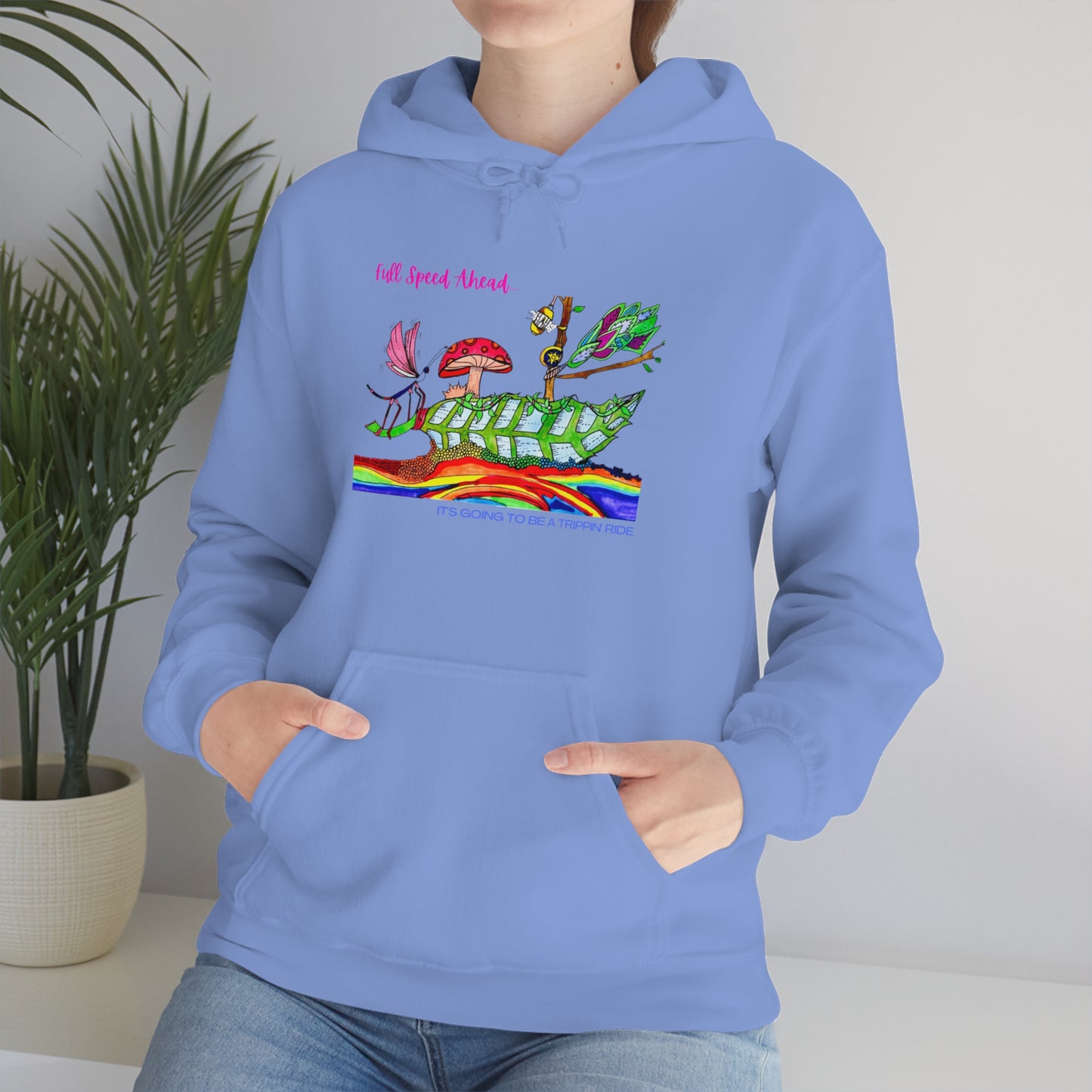 Full Speed Ahead Unisex Heavy Blend™ Hooded Sweatshirt