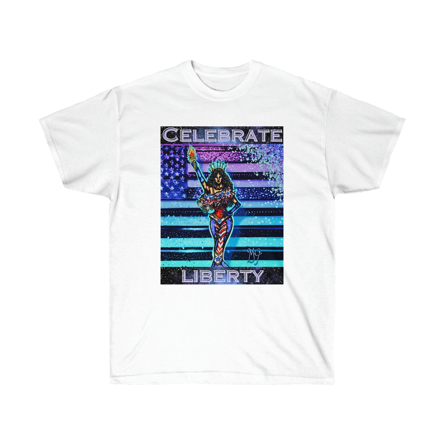 Celebrate Liberty with Lady Liberty Unisex Ultra Cotton Tee