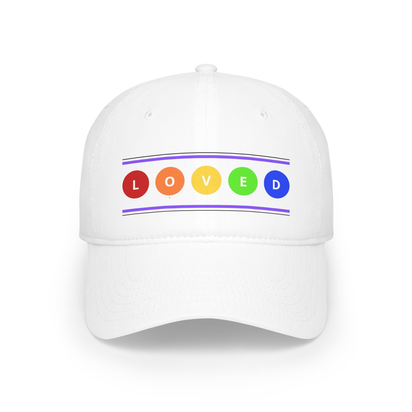 LOVED LGBT Low Profile Baseball Cap