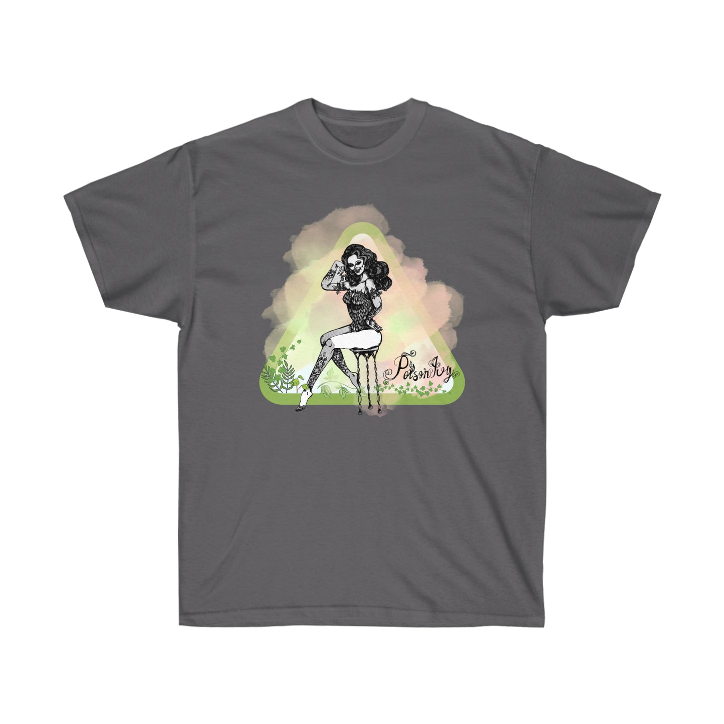 Poison Ivy Gets a 1940s Pin-Up Makeover Unisex Ultra Cotton Tee