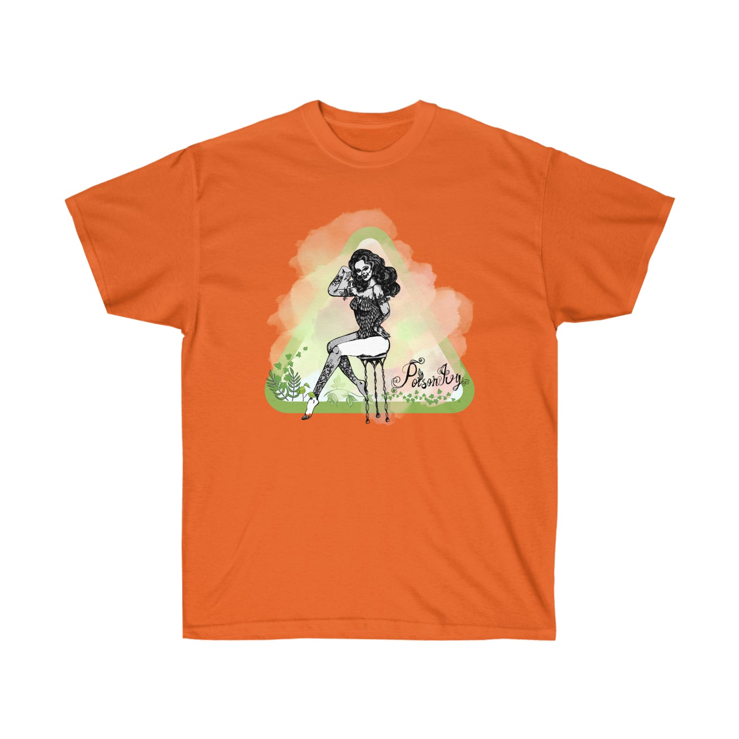 Poison Ivy Gets a 1940s Pin-Up Makeover Unisex Ultra Cotton Tee