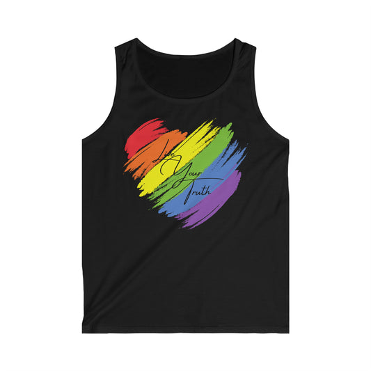 Live Your Truth Men's Softstyle Tank Top
