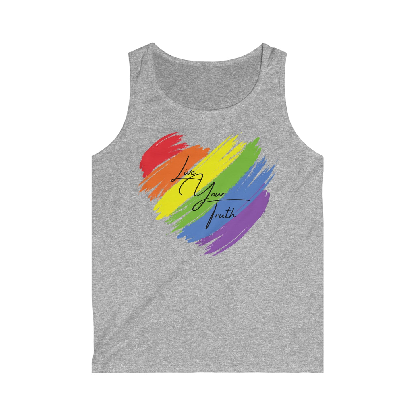Live Your Truth Men's Softstyle Tank Top