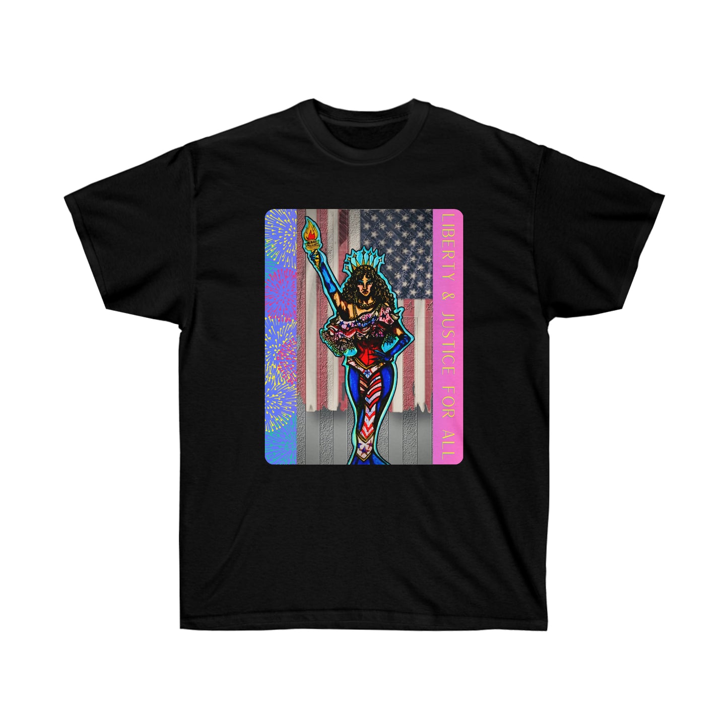 Liberty and Justice For All Unisex Ultra Cotton Tee