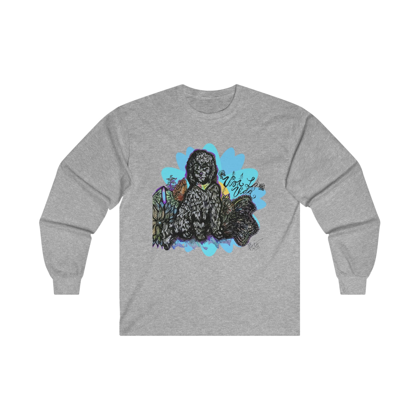 Viva La Vida Cotton Long Sleeve Tee