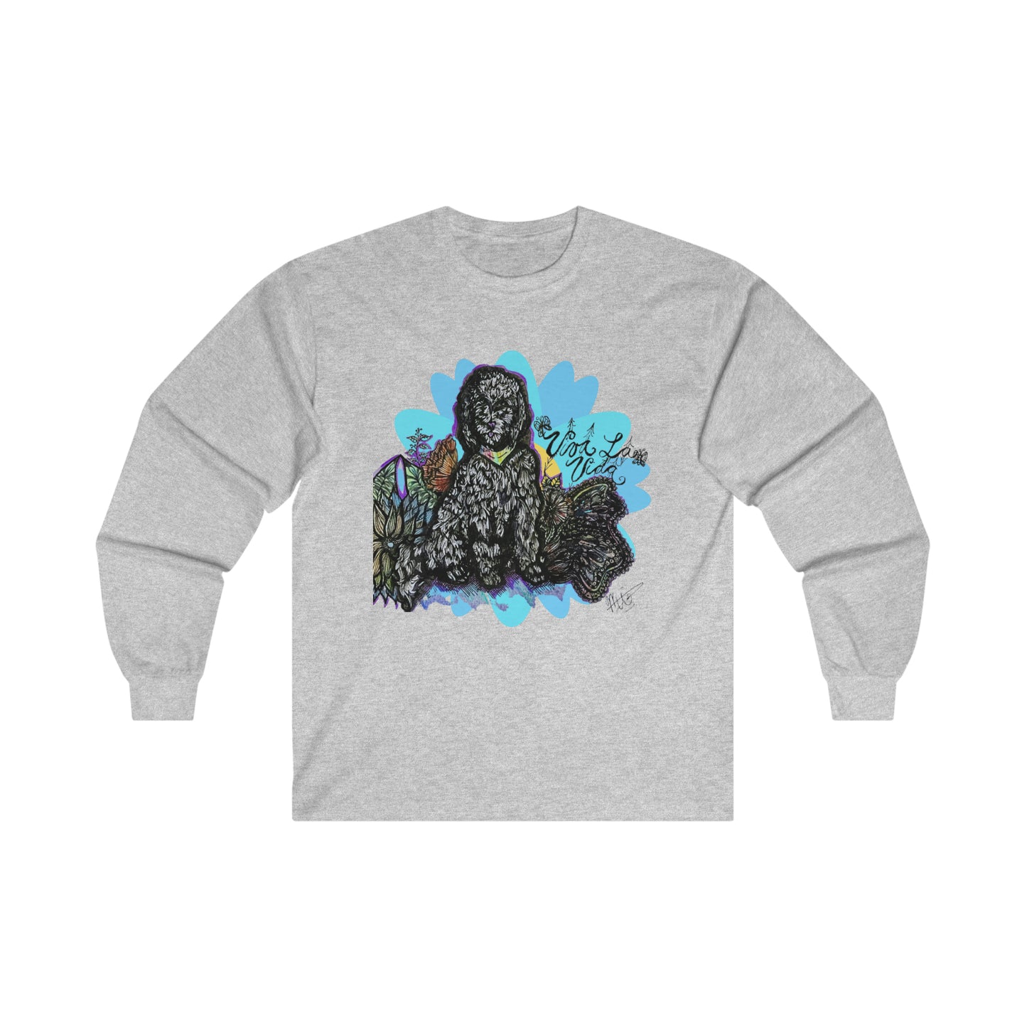 Viva La Vida Cotton Long Sleeve Tee