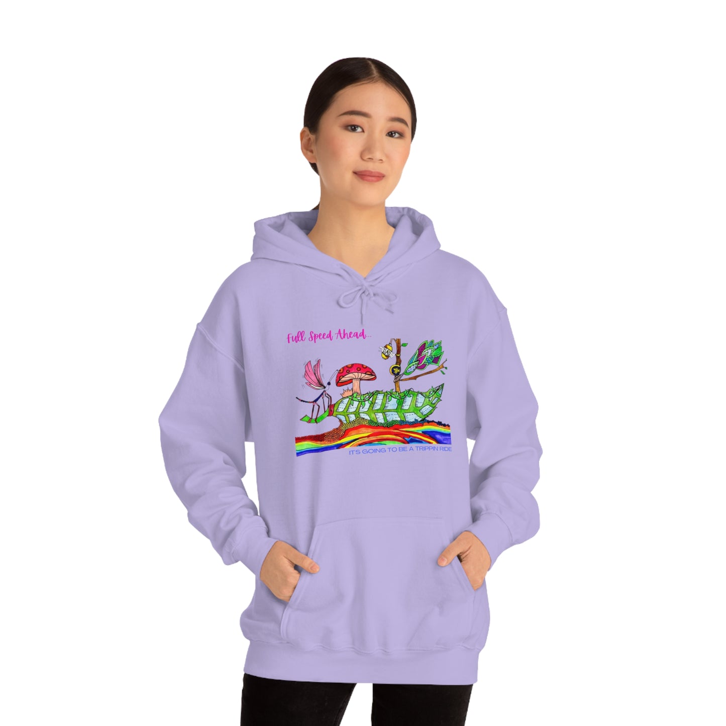 Full Speed Ahead Unisex Heavy Blend™ Hooded Sweatshirt