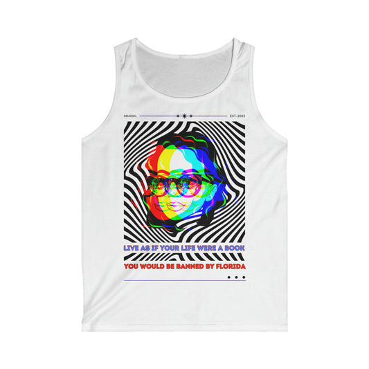 Live As If Your Life Were A Book Tank Top