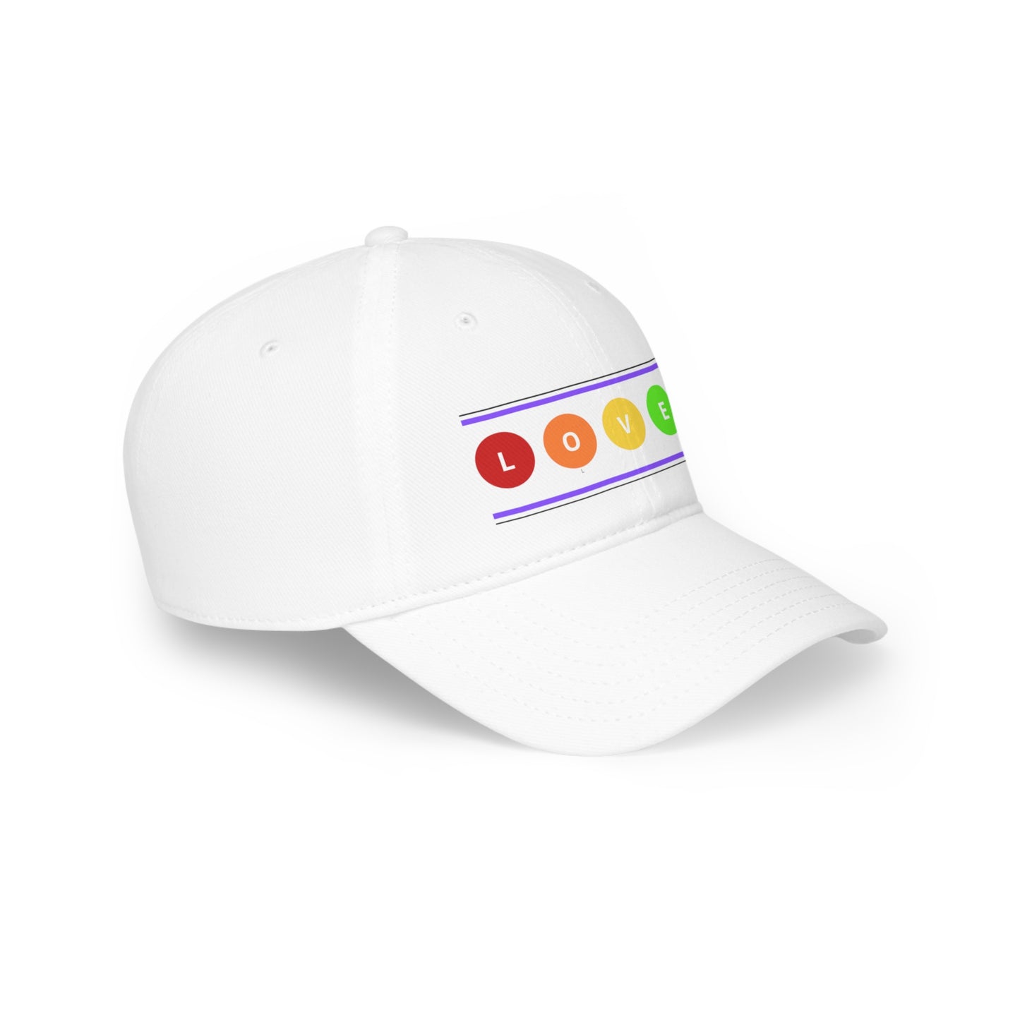 LOVED LGBT Low Profile Baseball Cap