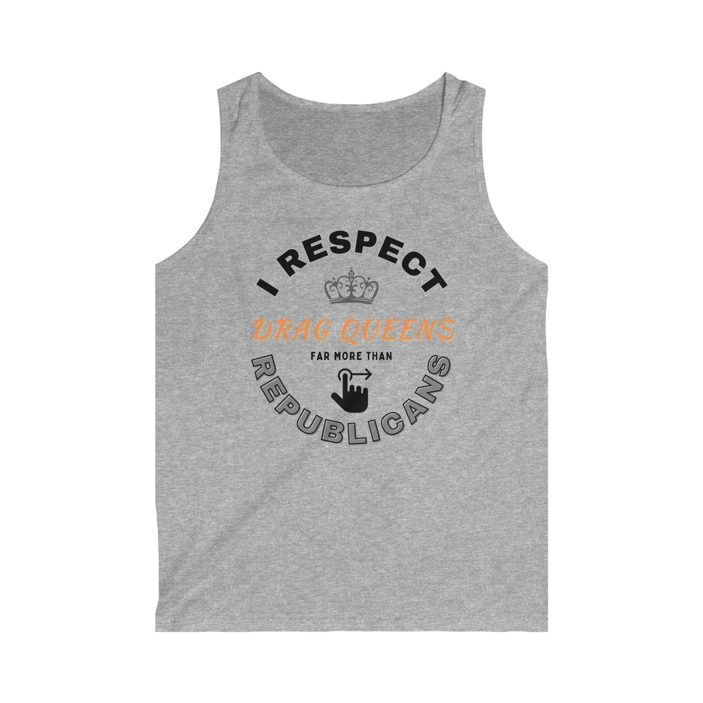 I Respect Drag Queens Men's Softstyle Tank Top