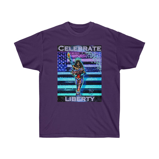 Celebrate Liberty with Lady Liberty Unisex Ultra Cotton Tee