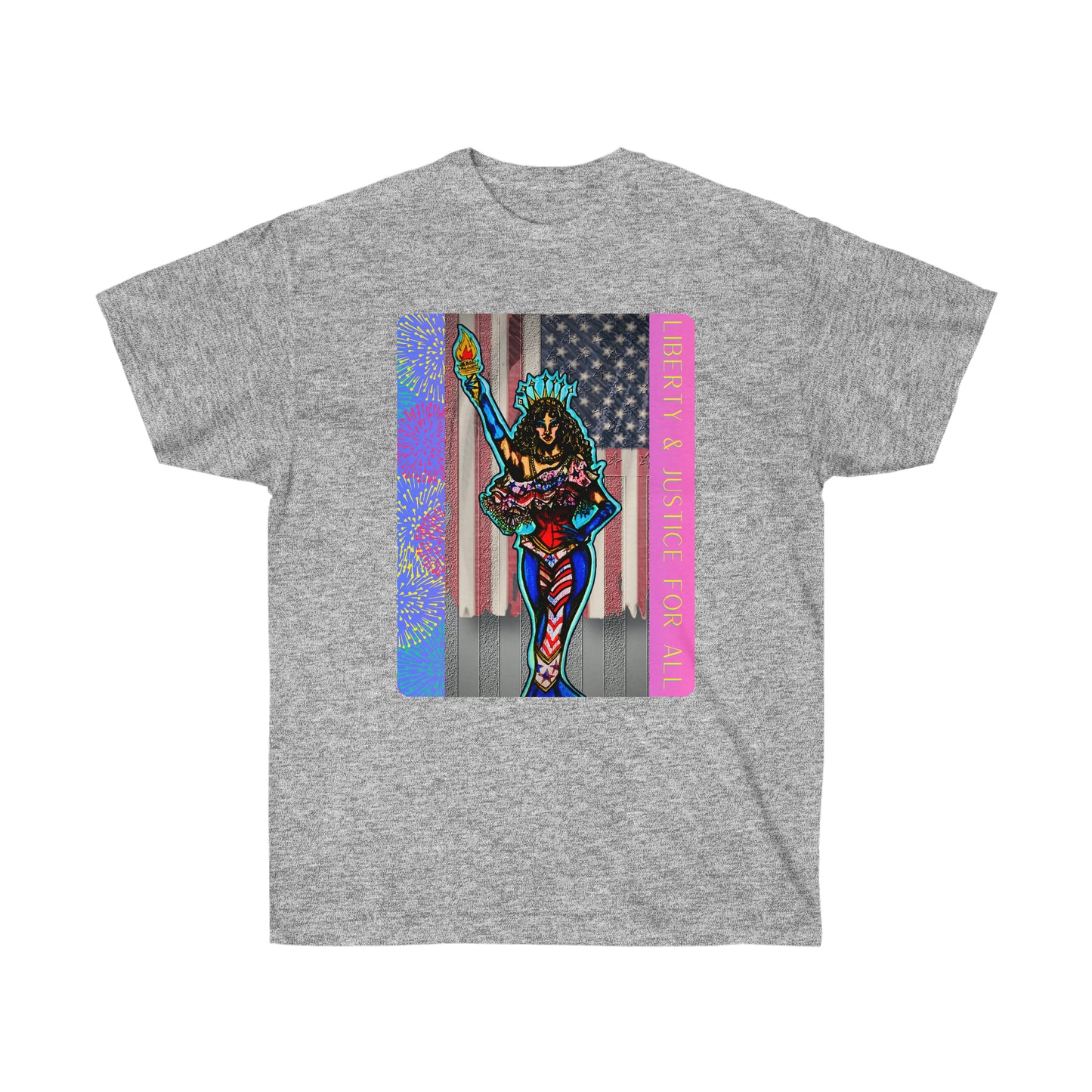 Liberty and Justice For All Unisex Ultra Cotton Tee