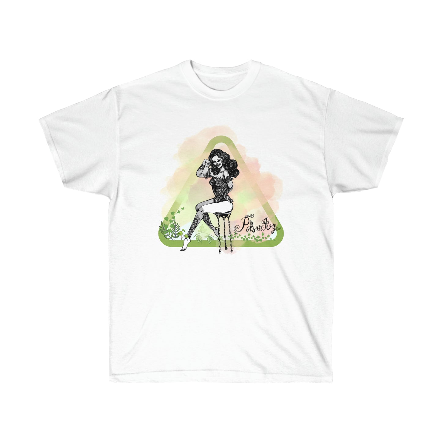Poison Ivy Gets a 1940s Pin-Up Makeover Unisex Ultra Cotton Tee