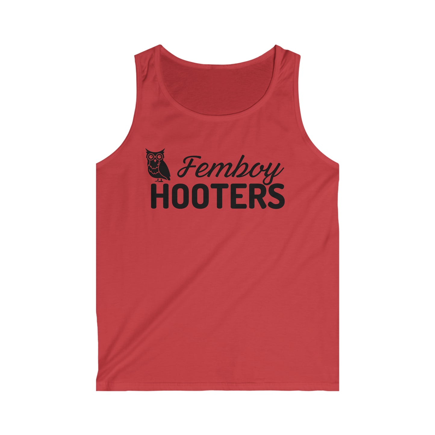 Femboy Hooters Men's Softstyle Tank Top